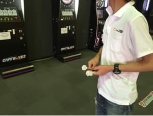 左手のバレルの持ち方にも注目してみる(2016年6月23日)
