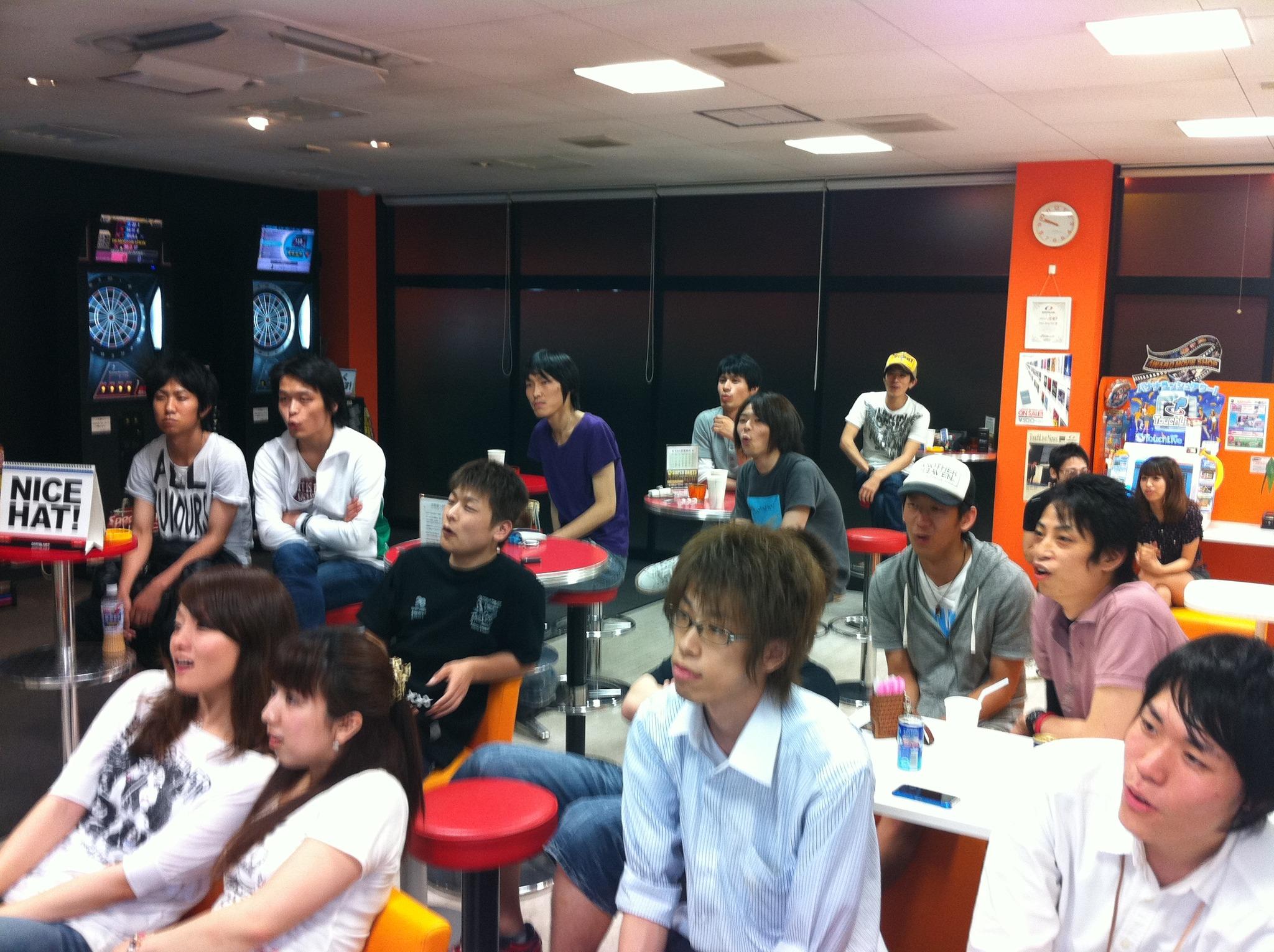 SUPER DARTS 2011 生中継観戦会をおこないました!!(2011年6月23日)
