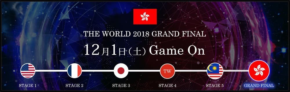 いよいよ今週末!THE WORLD GRAND FINAL 2018(2018年11月27日)